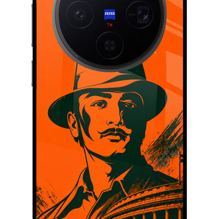 Bhagat Singh Legacy Vivo X300 Metal Case Back Cover by Casekaro