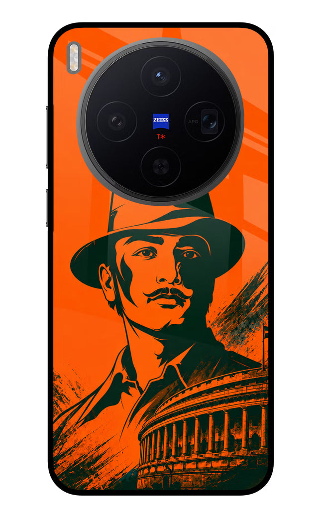 Bhagat Singh Legacy Vivo X300 Metal Case Back Cover by Casekaro