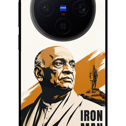 Sardar Patel Iron Will Vivo X300 Metal Case Back Cover by Casekaro
