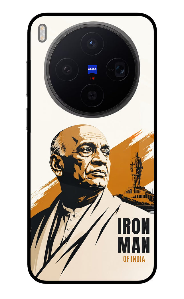 Sardar Patel Iron Will Vivo X300 Metal Case Back Cover by Casekaro