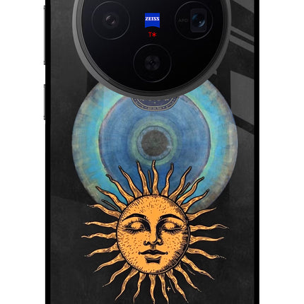 Divine Sun Vivo X300 Metal Case Back Cover by Casekaro