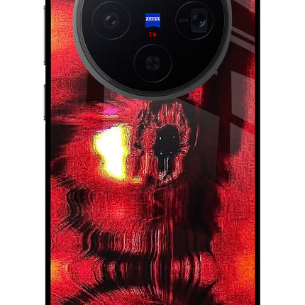 Fire Eye Vivo X300 Metal Case Back Cover by Casekaro