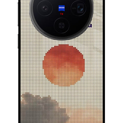Pixel Sun Vivo X300 Metal Case Back Cover by Casekaro