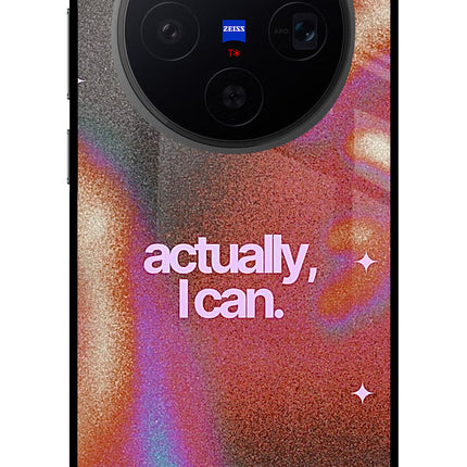Pink Aura Vivo X300 Metal Case Back Cover by Casekaro