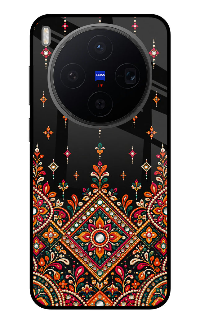 Noir Mehfil Vivo X300 Metal Case Back Cover by Casekaro