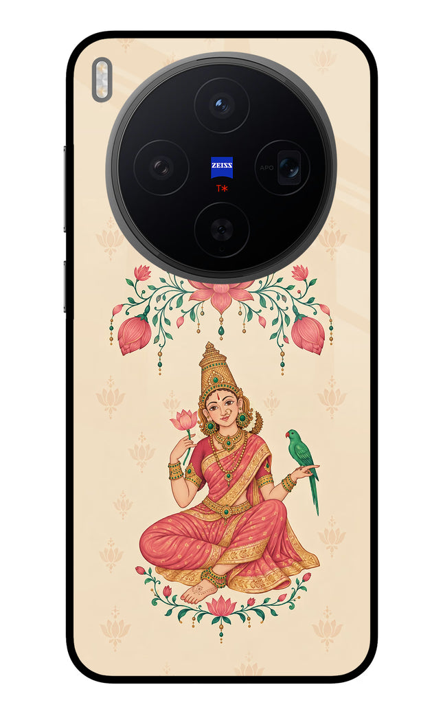 Goddess Lakshmi Vivo X300 Metal Case Back Cover by Casekaro