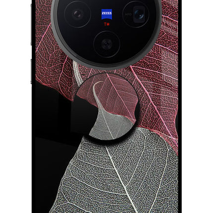 Leaf Pattern Vivo X300 Pop Case by Casekaro