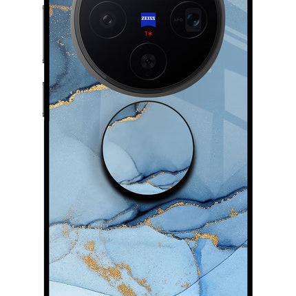 Blue Marble Vivo X300 Pop Case by Casekaro