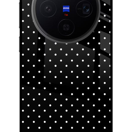 White Dots Vivo X300 Pop Case by Casekaro