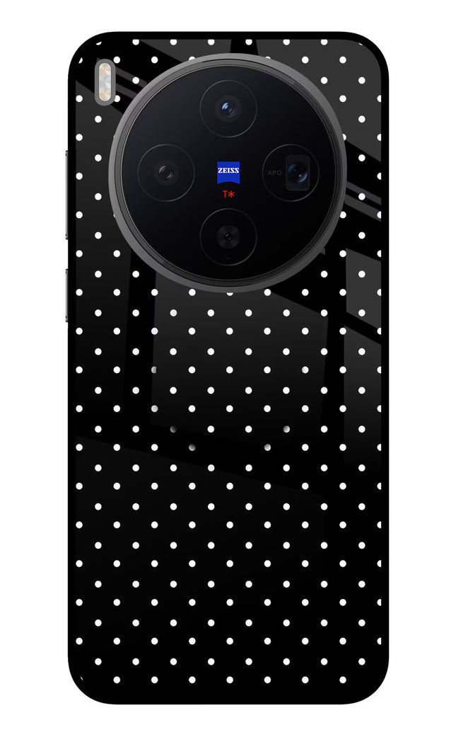 White Dots Vivo X300 Pop Case by Casekaro