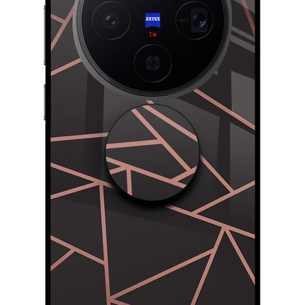 Geometric Pattern Vivo X300 Pop Case by Casekaro