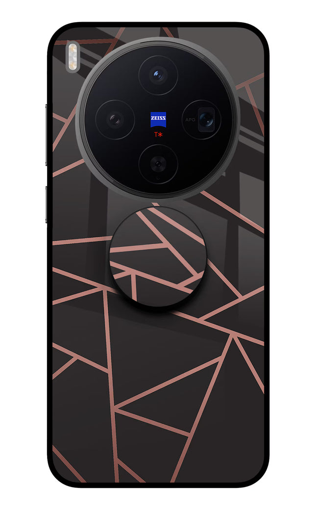 Geometric Pattern Vivo X300 Pop Case by Casekaro