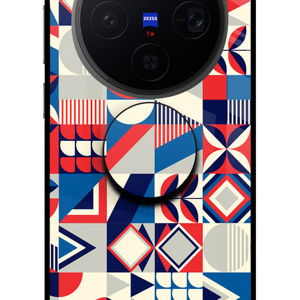 Colorful Pattern Vivo X300 Pop Case by Casekaro