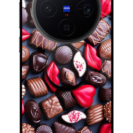 Chocolates Vivo X300 Pop Case by Casekaro