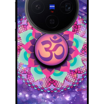 Om Purple Vivo X300 Pop Case by Casekaro