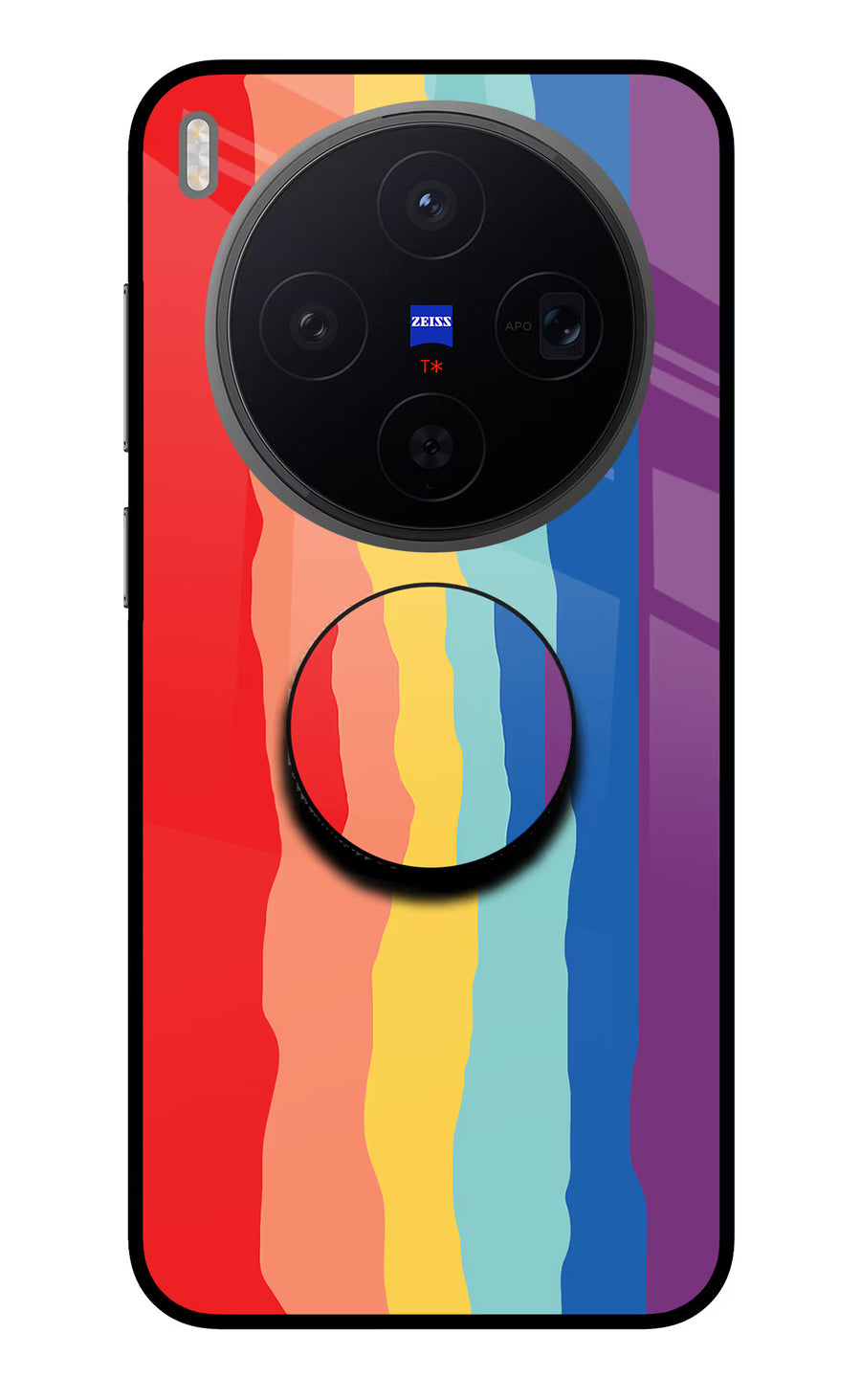 Rainbow Vivo X300 Pop Case, Metal case