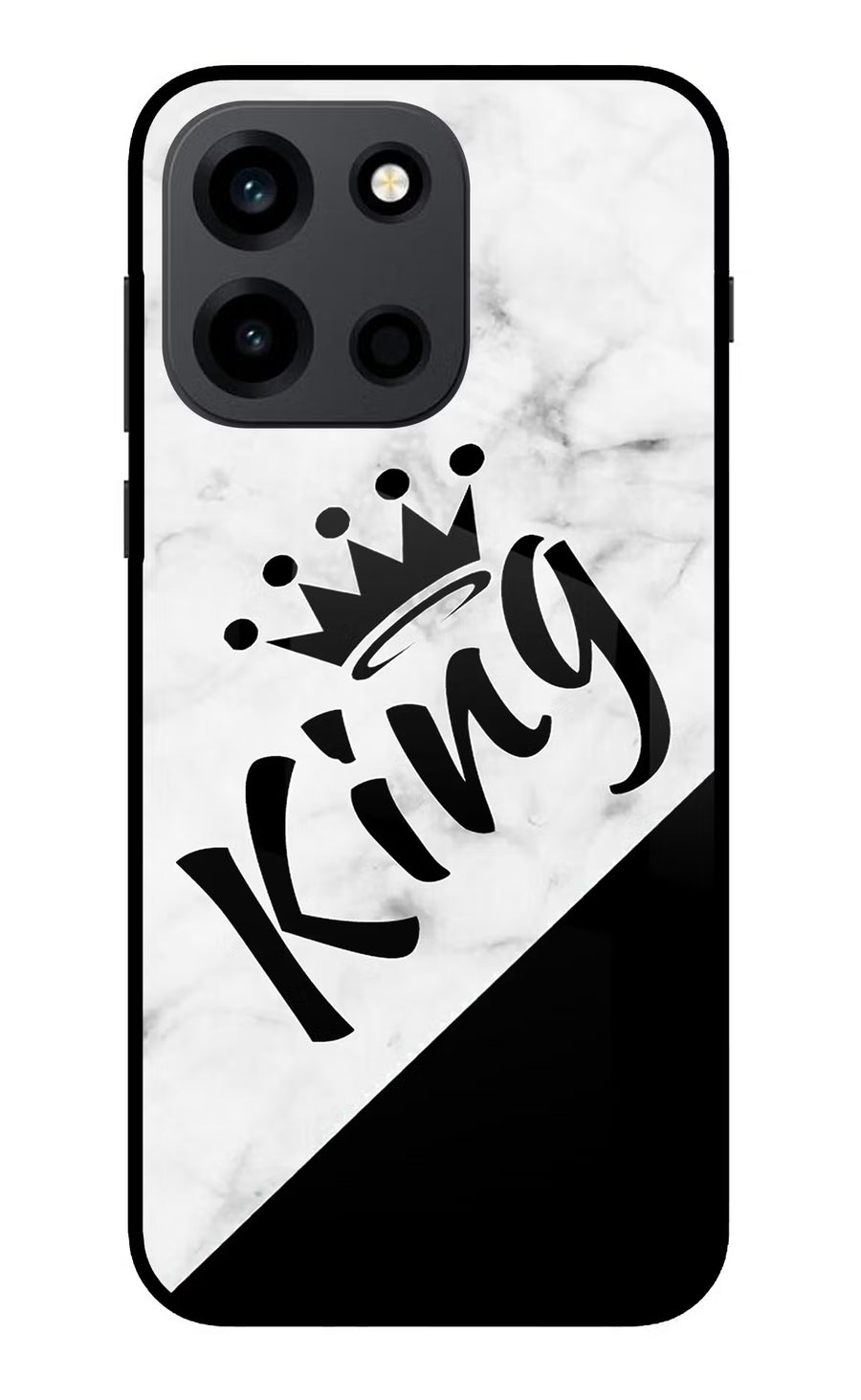 King OnePlus Nord 6 Back Cover, Metal case