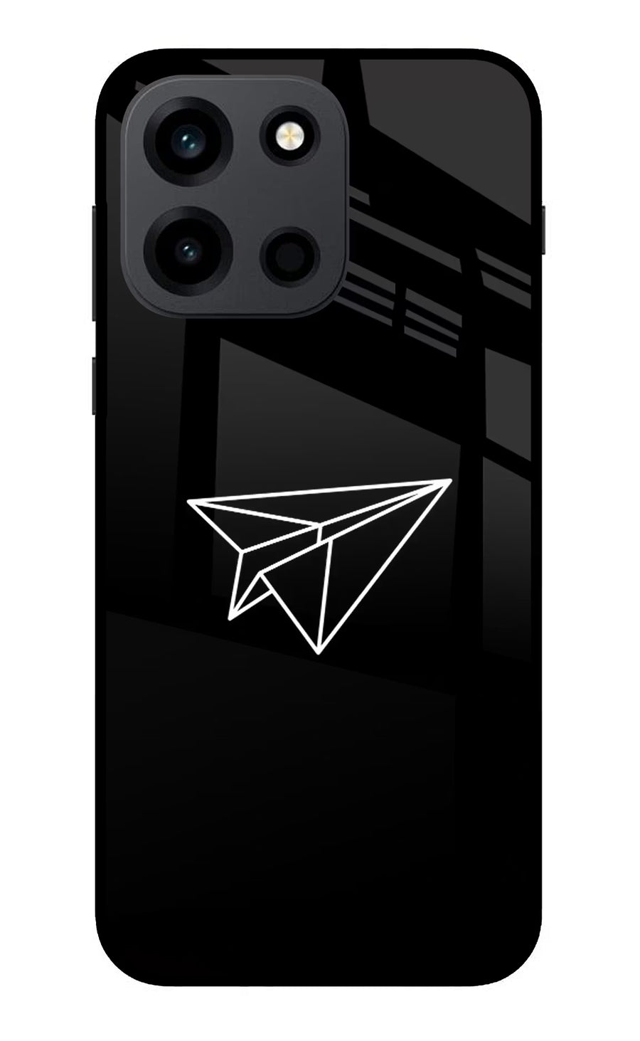 Paper Plane White OnePlus Nord 6 Back Cover, Metal case