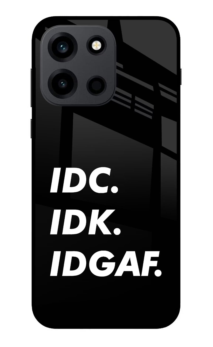 Idc Idk Idgaf OnePlus Nord 6 Back Cover, Metal case