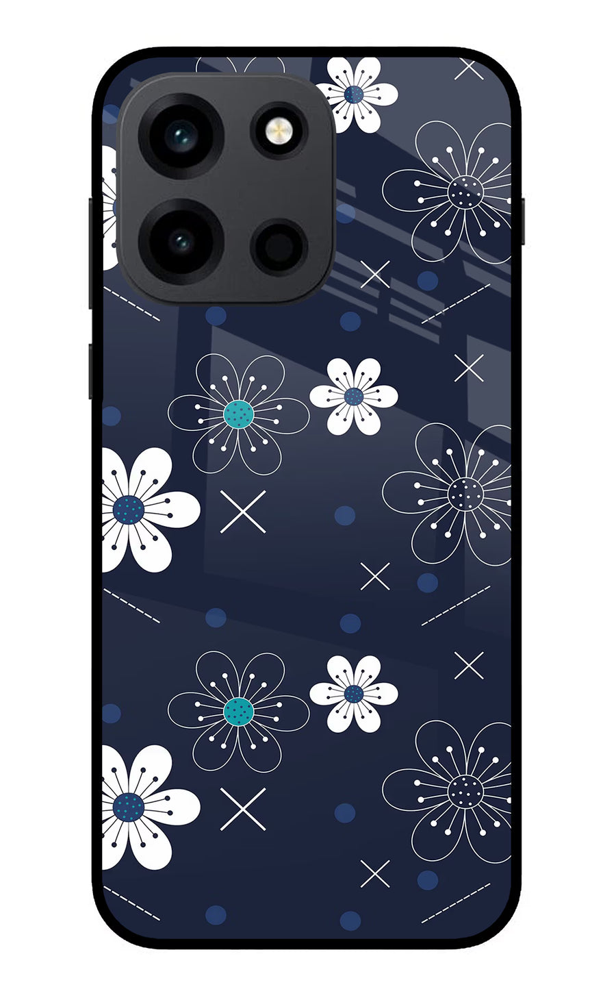 Flowers OnePlus Nord 6 Back Cover, Metal case