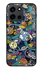 Space Abstract OnePlus Nord 6 Metal Case Back Cover by Casekaro