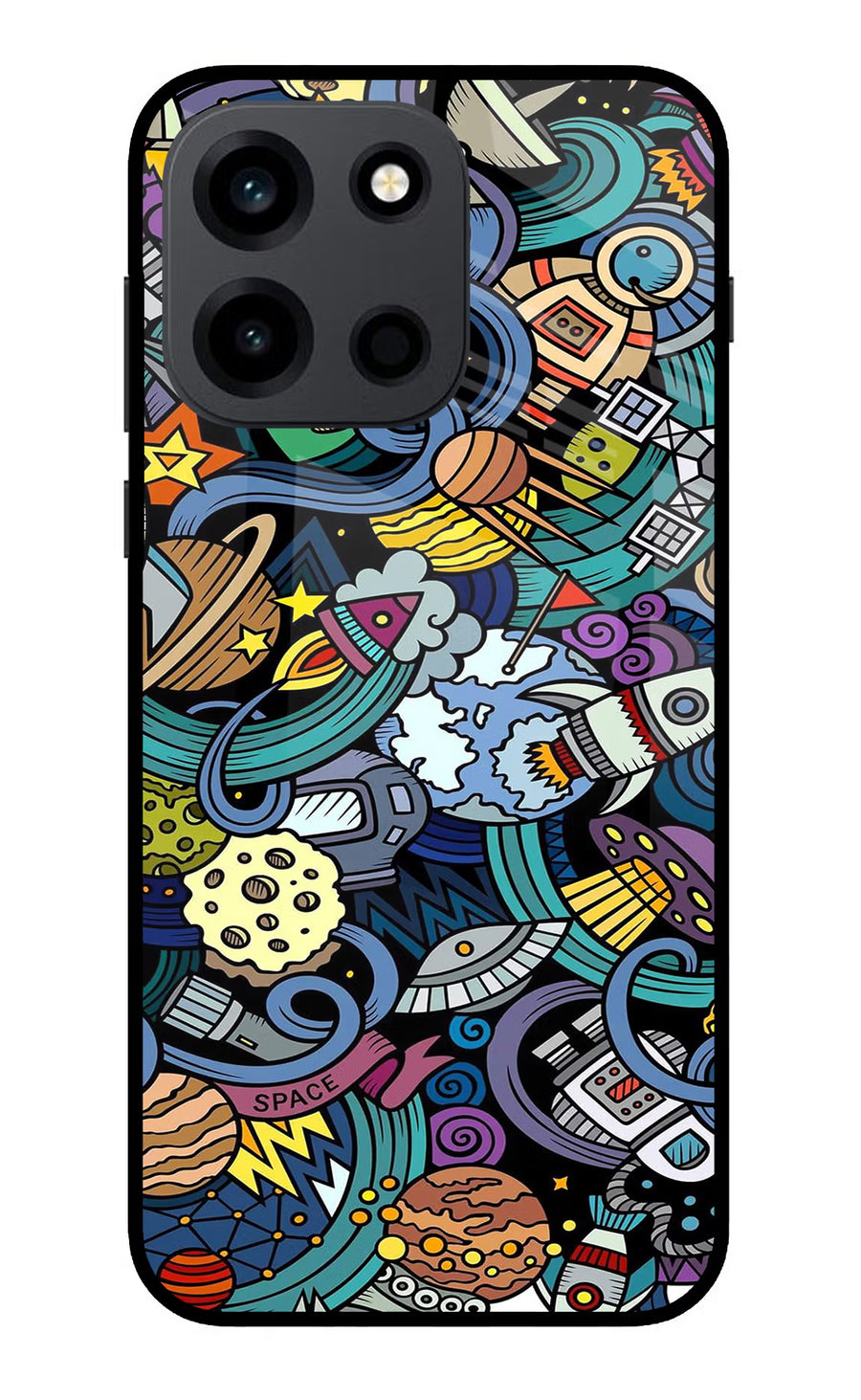 Space Abstract OnePlus Nord 6 Back Cover, Metal case