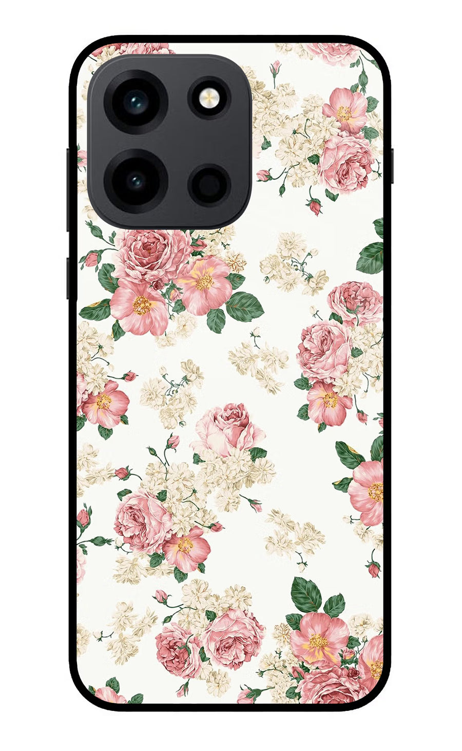 Flowers OnePlus Nord 6 Back Cover, Metal case