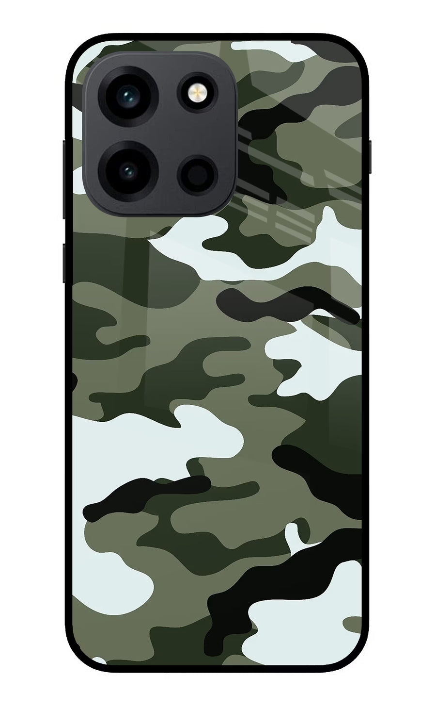 Camouflage OnePlus Nord 6 Back Cover, Metal case