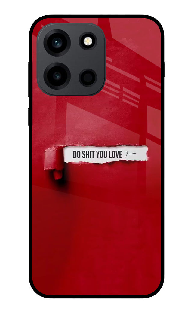 Do Shit You Love OnePlus Nord 6 Metal Case Back Cover by Casekaro