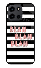 Blah Blah Blah OnePlus Nord 6 Metal Case Back Cover by Casekaro