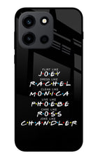 FRIENDS Character OnePlus Nord 6 Metal Case Back Cover by Casekaro