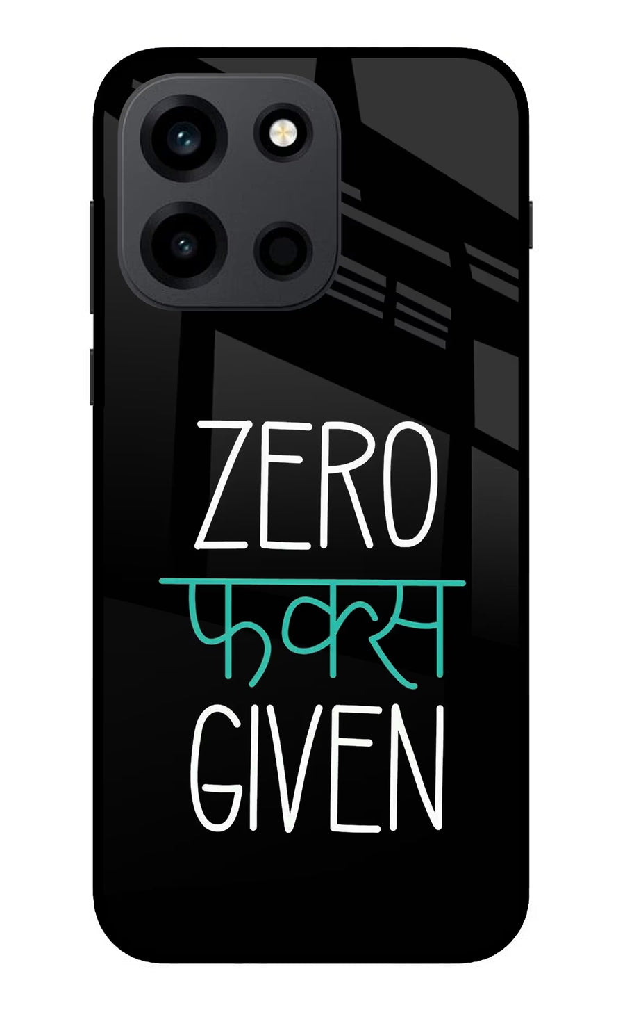 Zero Fucks Given OnePlus Nord 6 Back Cover, Metal case