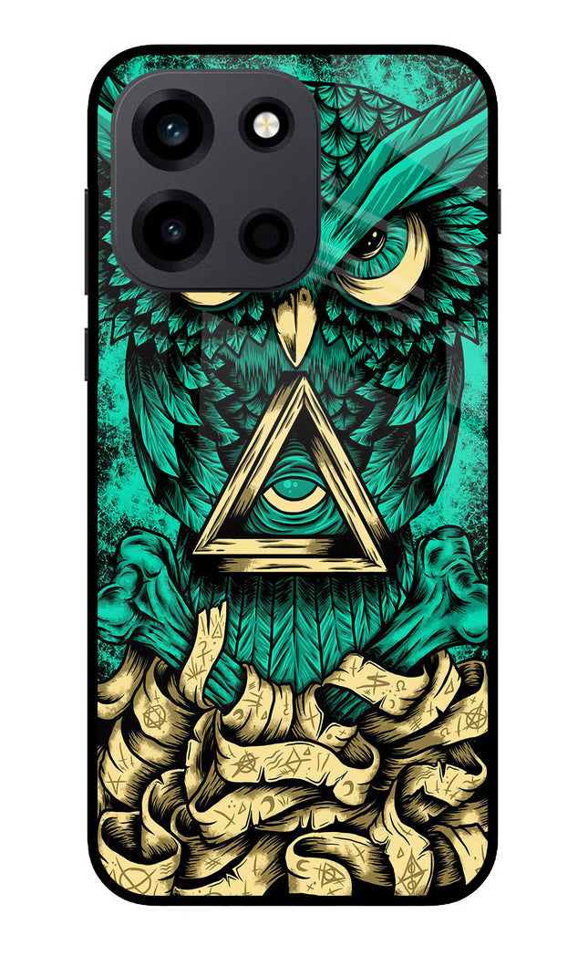 Green Owl OnePlus Nord 6 Metal Case Back Cover by Casekaro