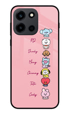 BTS names OnePlus Nord 6 Metal Case Back Cover by Casekaro