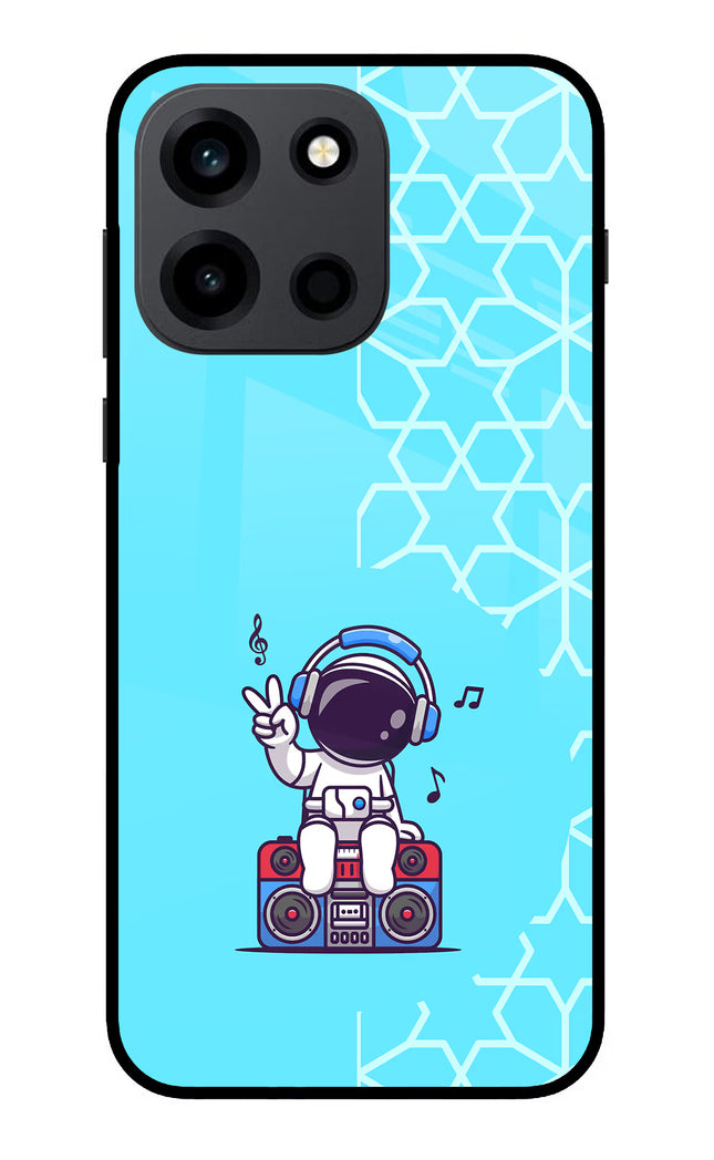 Cute Astronaut Chilling OnePlus Nord 6 Metal Case Back Cover by Casekaro