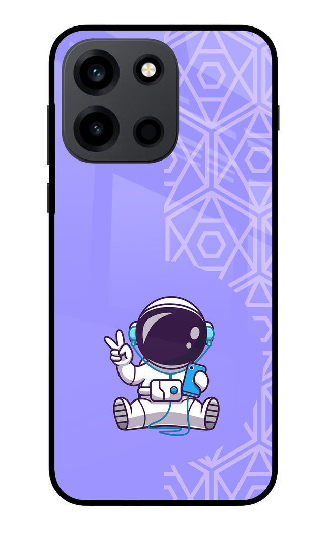 Cute Astronaut Chilling OnePlus Nord 6 Metal Case Back Cover by Casekaro