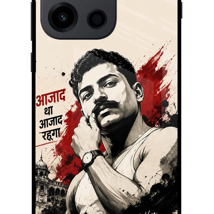 Chandrashekhar Azad Fearless OnePlus Nord 6 Metal Case Back Cover by Casekaro