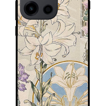 White Lily OnePlus Nord 6 Metal Case Back Cover by Casekaro