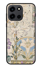 White Lily OnePlus Nord 6 Metal Case Back Cover by Casekaro