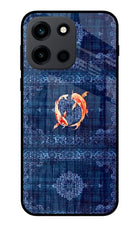 Koi Blue OnePlus Nord 6 Metal Case Back Cover by Casekaro