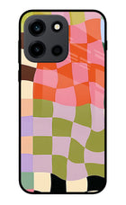Wavy Grid OnePlus Nord 6 Metal Case Back Cover by Casekaro