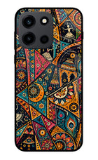 Folk Print OnePlus Nord 6 Metal Case Back Cover by Casekaro