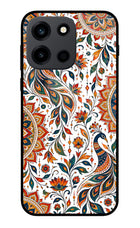 White Mayura OnePlus Nord 6 Metal Case Back Cover by Casekaro