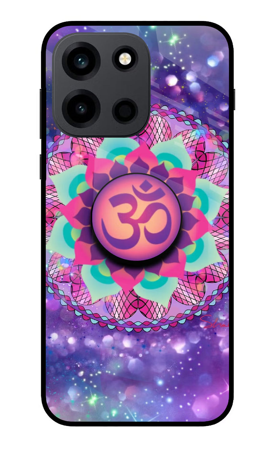 Om Purple OnePlus Nord 6 Pop Case, Metal case