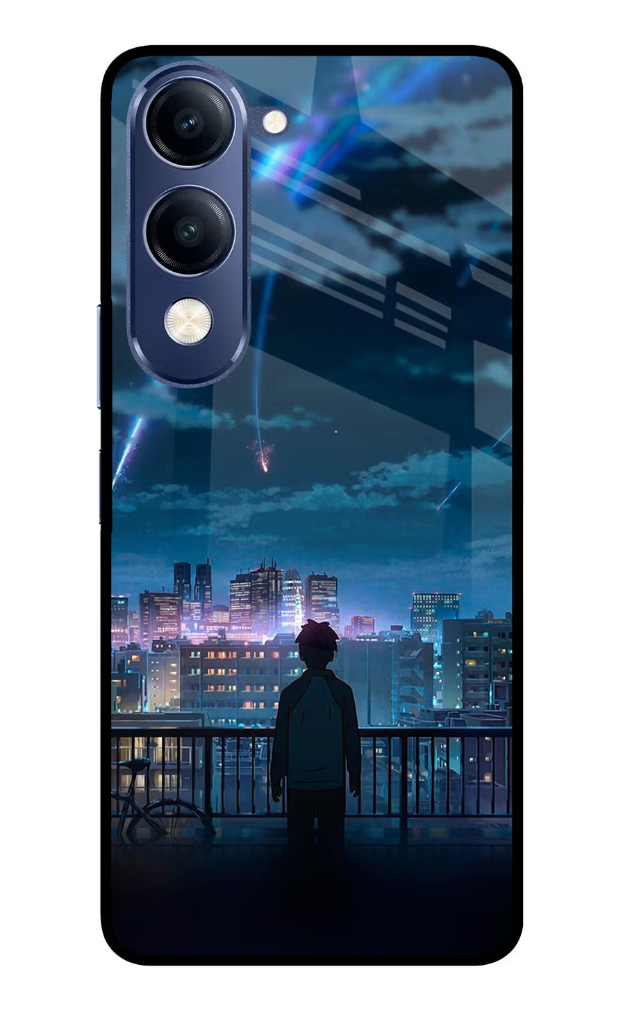 Anime Vivo T4 Lite 5G Back Cover, Metal case