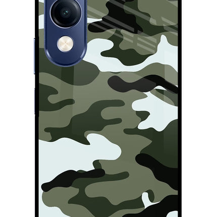 Camouflage Vivo T4 Lite 5G Metal Case Back Cover by Casekaro