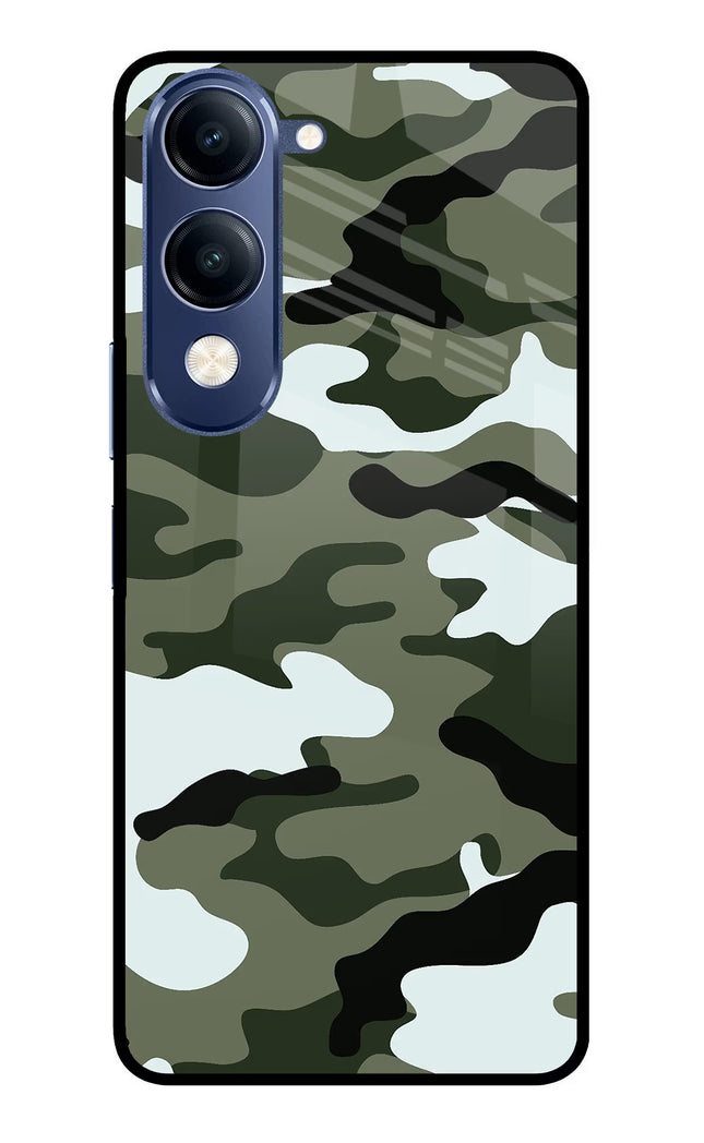 Camouflage Vivo T4 Lite 5G Metal Case Back Cover by Casekaro