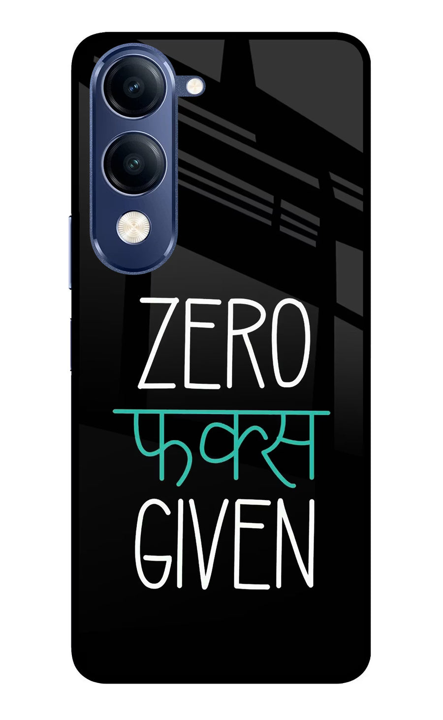 Zero Fucks Given Vivo T4 Lite 5G Back Cover, Metal case