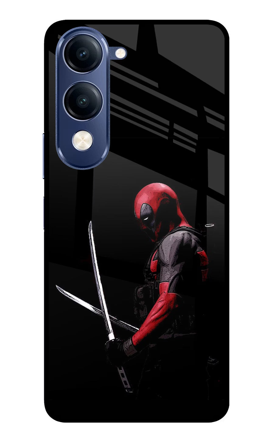 Deadpool Vivo T4 Lite 5G Back Cover, Metal case