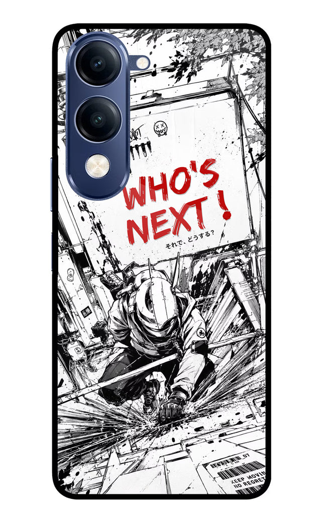 Who's Next Vivo T4 Lite 5G Metal Case Back Cover by Casekaro
